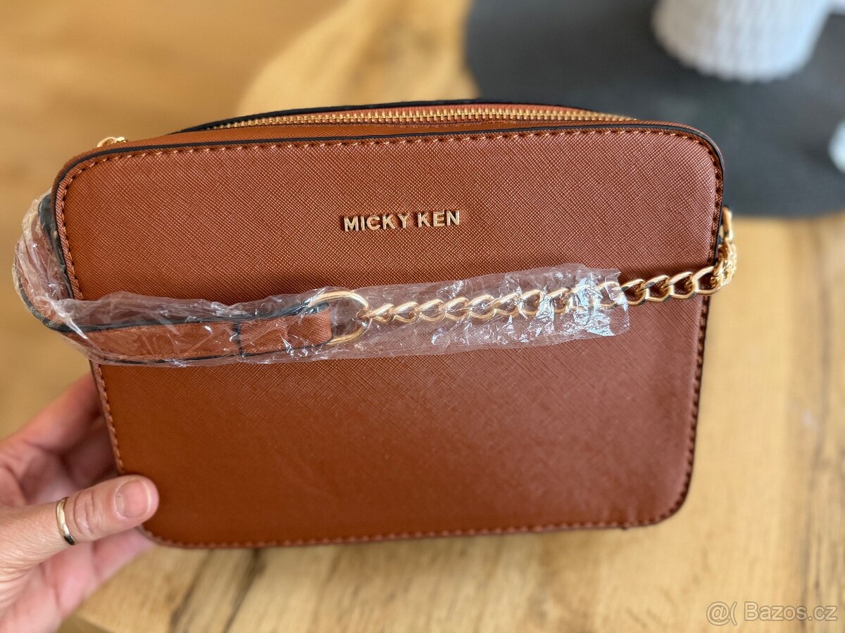 Dámská kabelka crossbody hnědá - 2