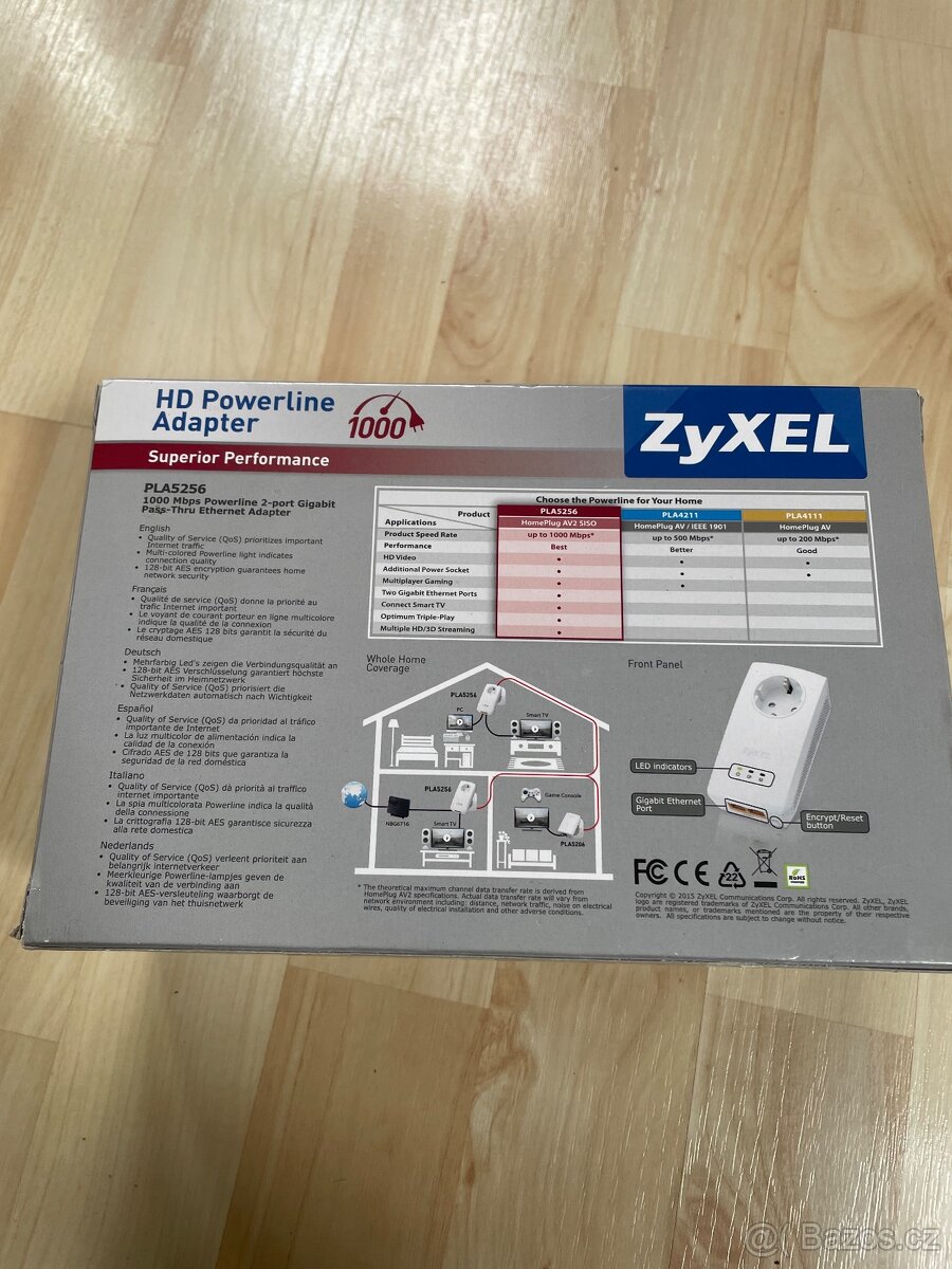 Zyxel HD Powerline Adapter 1000 - 2