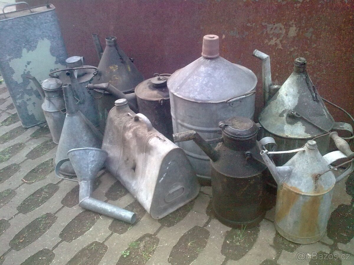 Plechové dílenské nádoby - 2