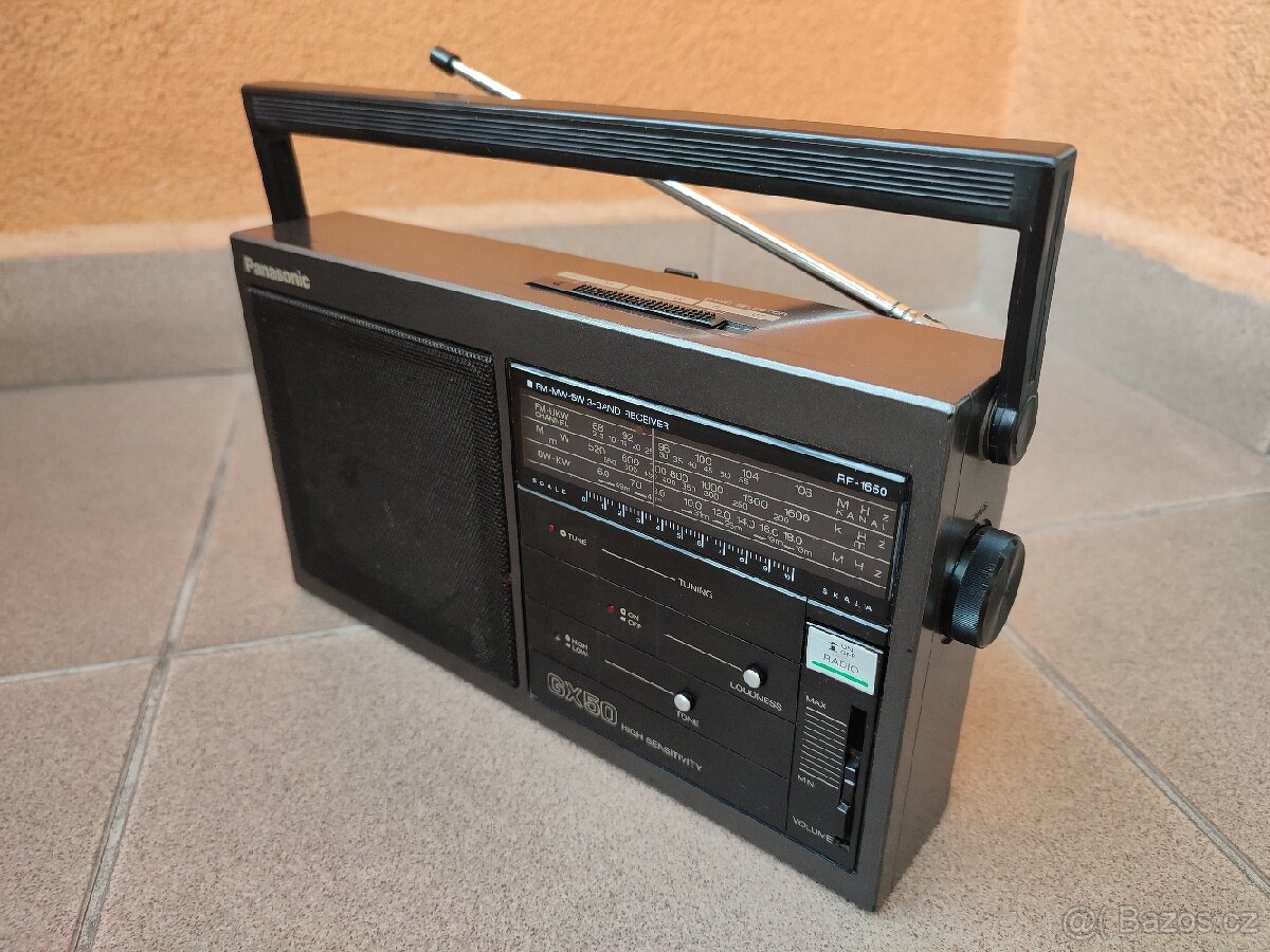 RADIO PANASONIC RF -1650J, GX-50 HIGH SENSIVITY - 2