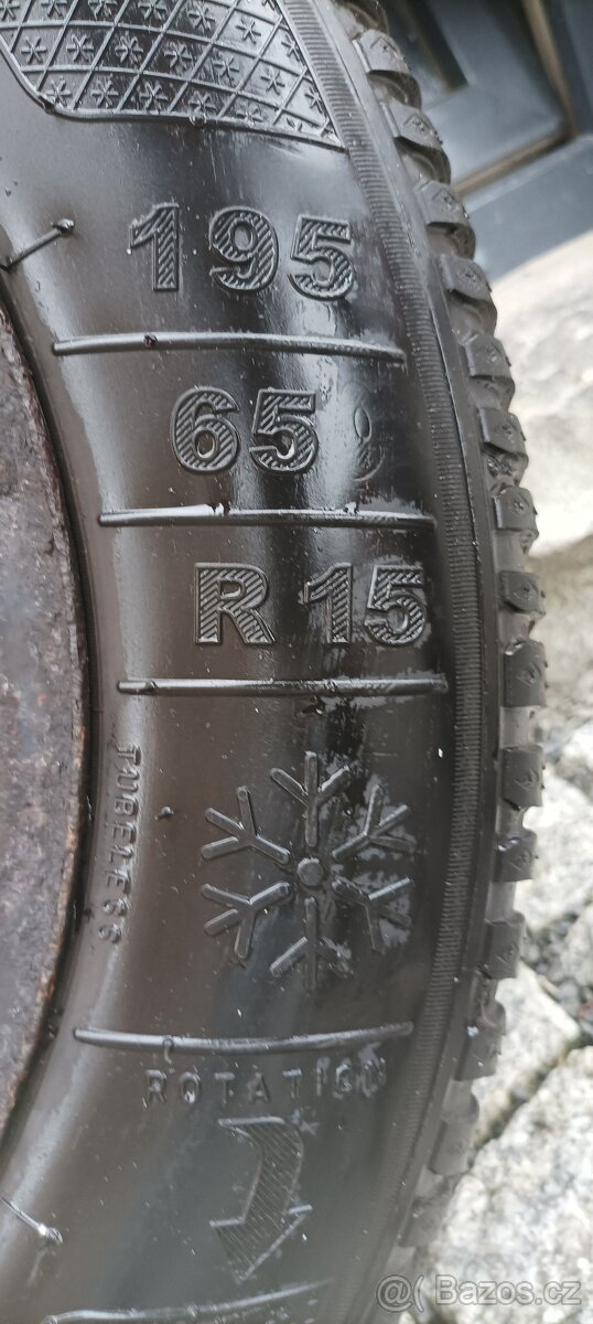 Zimní pneumatiky Kleber 195/65 R 15 - 2
