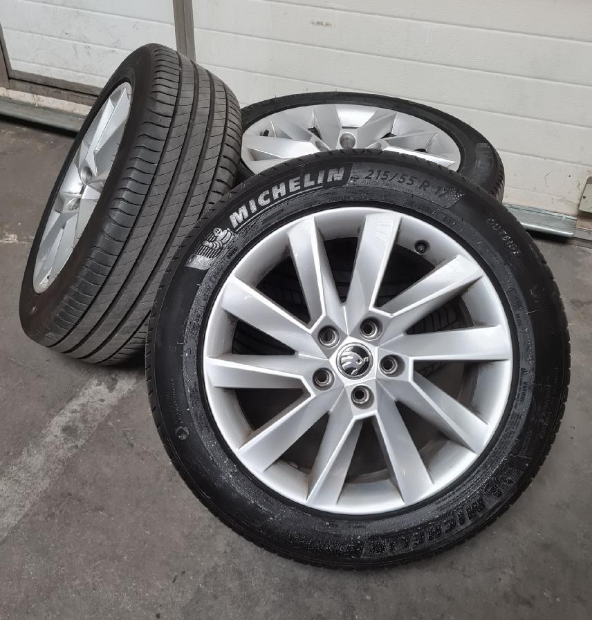 STRATOS 17" ALU KOLA S PNEU 215 55 17" LETNÍ - 2