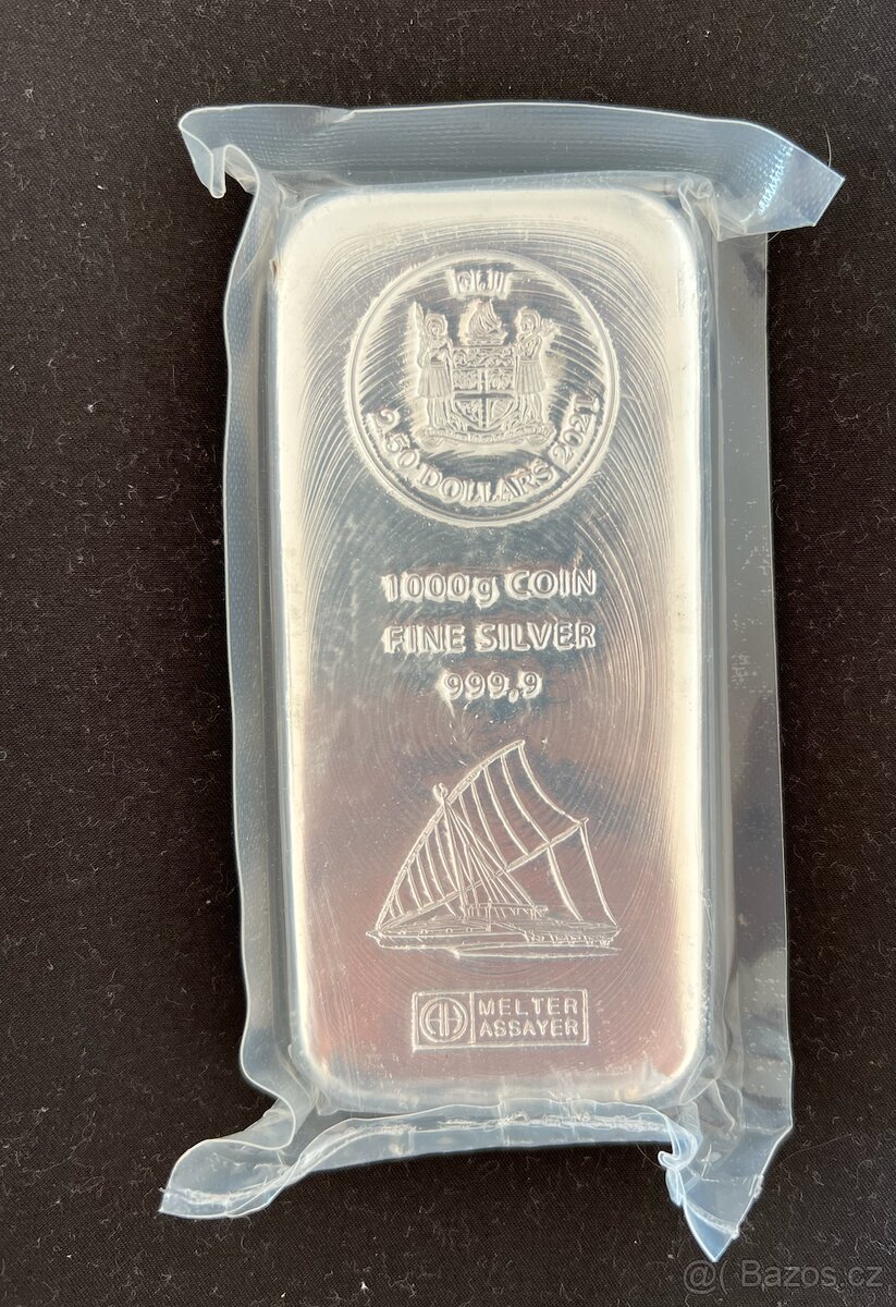 10x Stříbrný slitek 1kg (Možno i jednotlivě) - 2