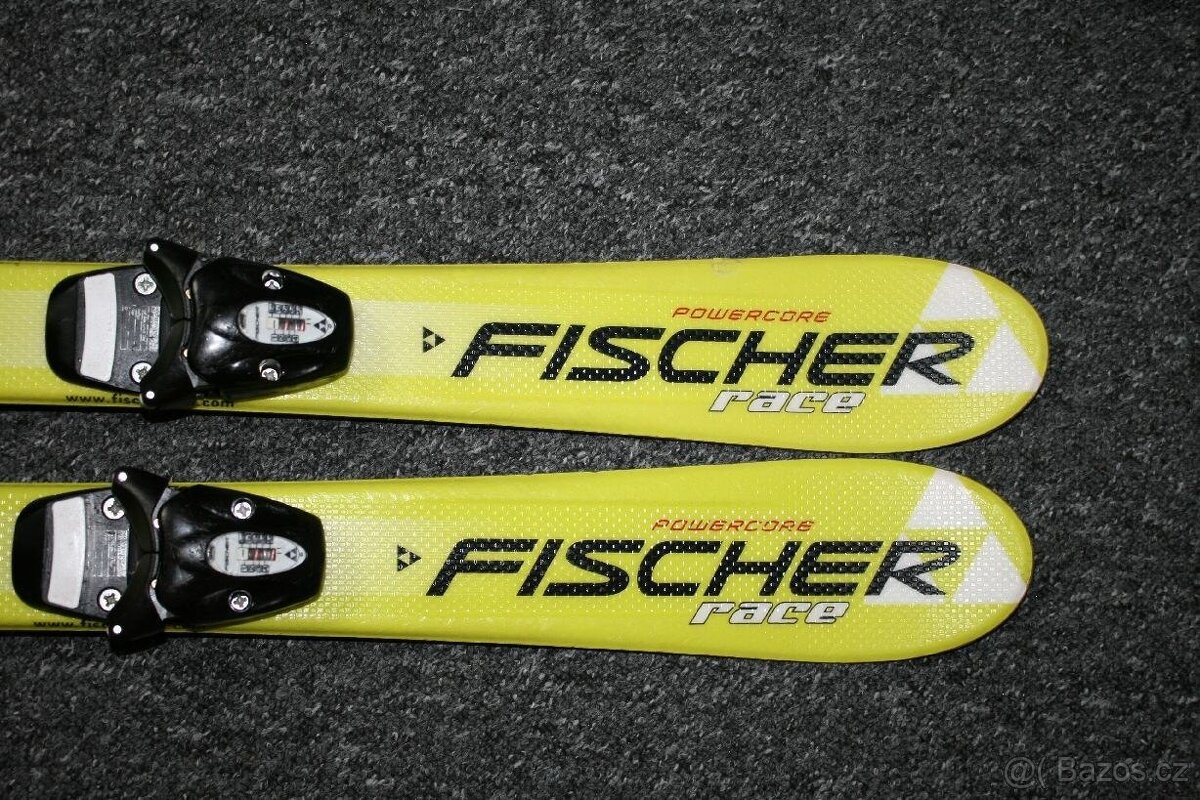lyže Fischer 90 cm , lyžaky - 2