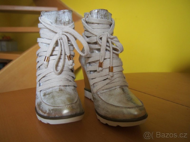 Nové PAOLO GIANNI dámské kotníčkové boty - 2