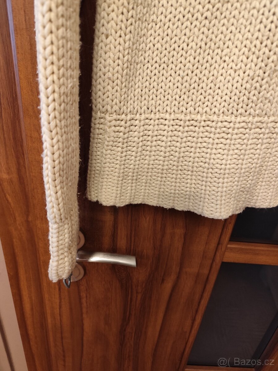 hezký krémový teplý rolák - 2