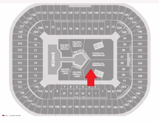 4x BACKSTREET BOYS - DUSSELDORF - STÁNÍ - 25. ZÁŘÍ 2026 - 2