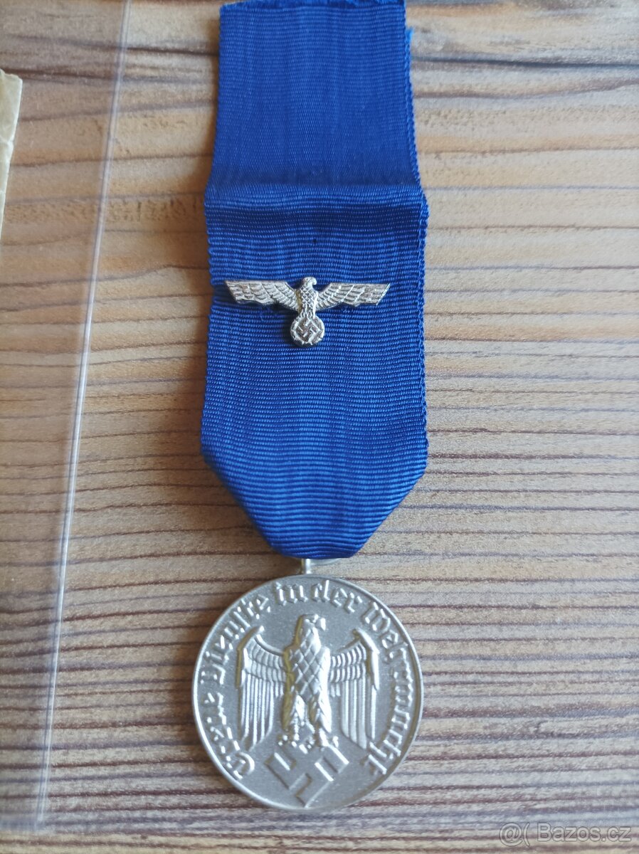 Služební vyznamenání Branné moci za 4.roky - 2