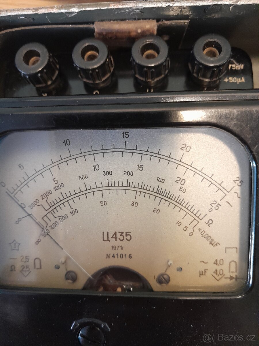 Predám multimeter Ц435, rok výroby 1971 - 2