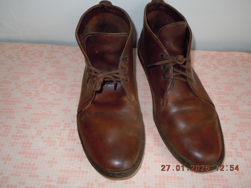 Kožené botgy hnědé 38 - 2