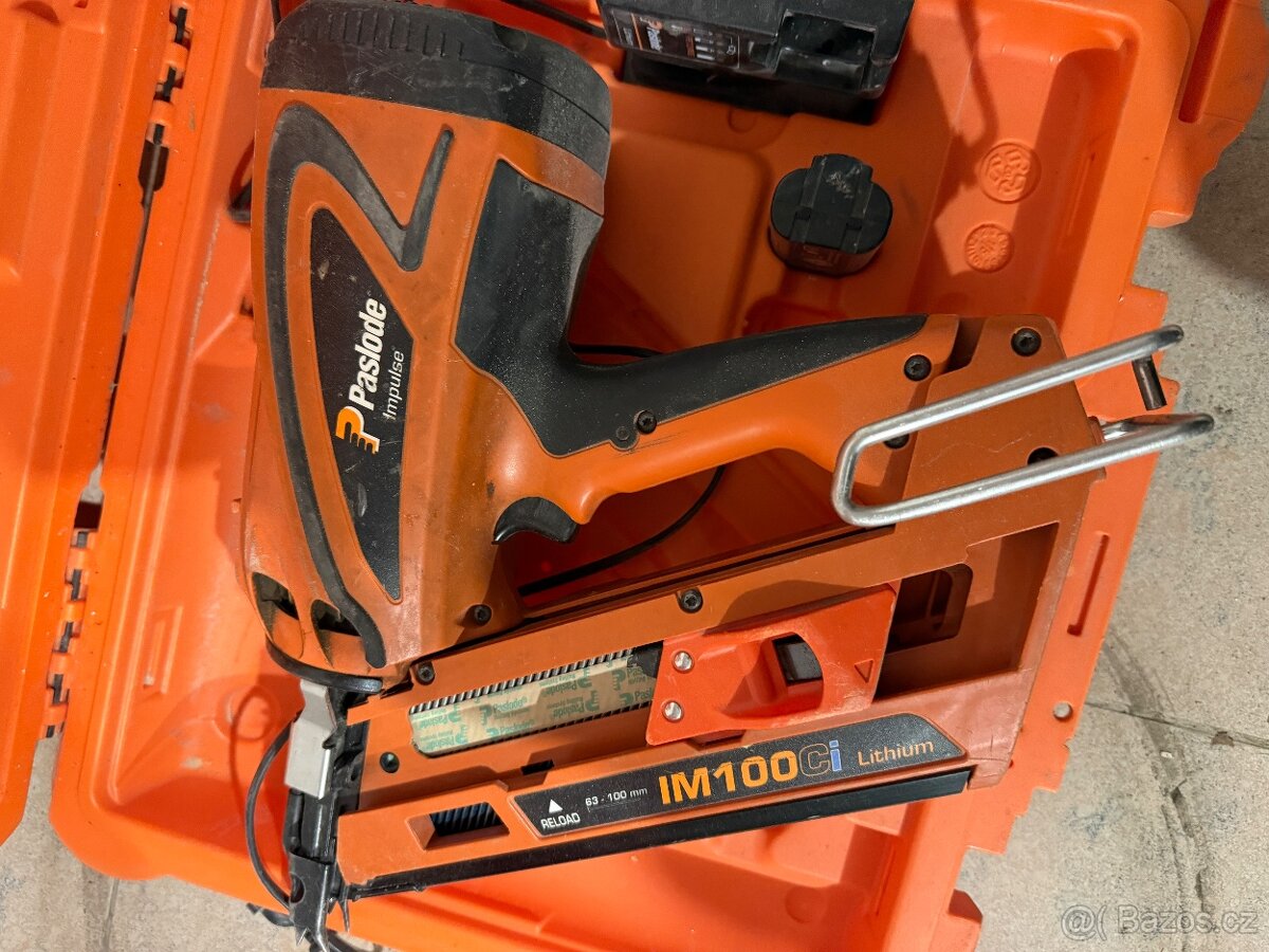 PASLODE hřebíkovačka plynová Impuls IM100Xi - 2
