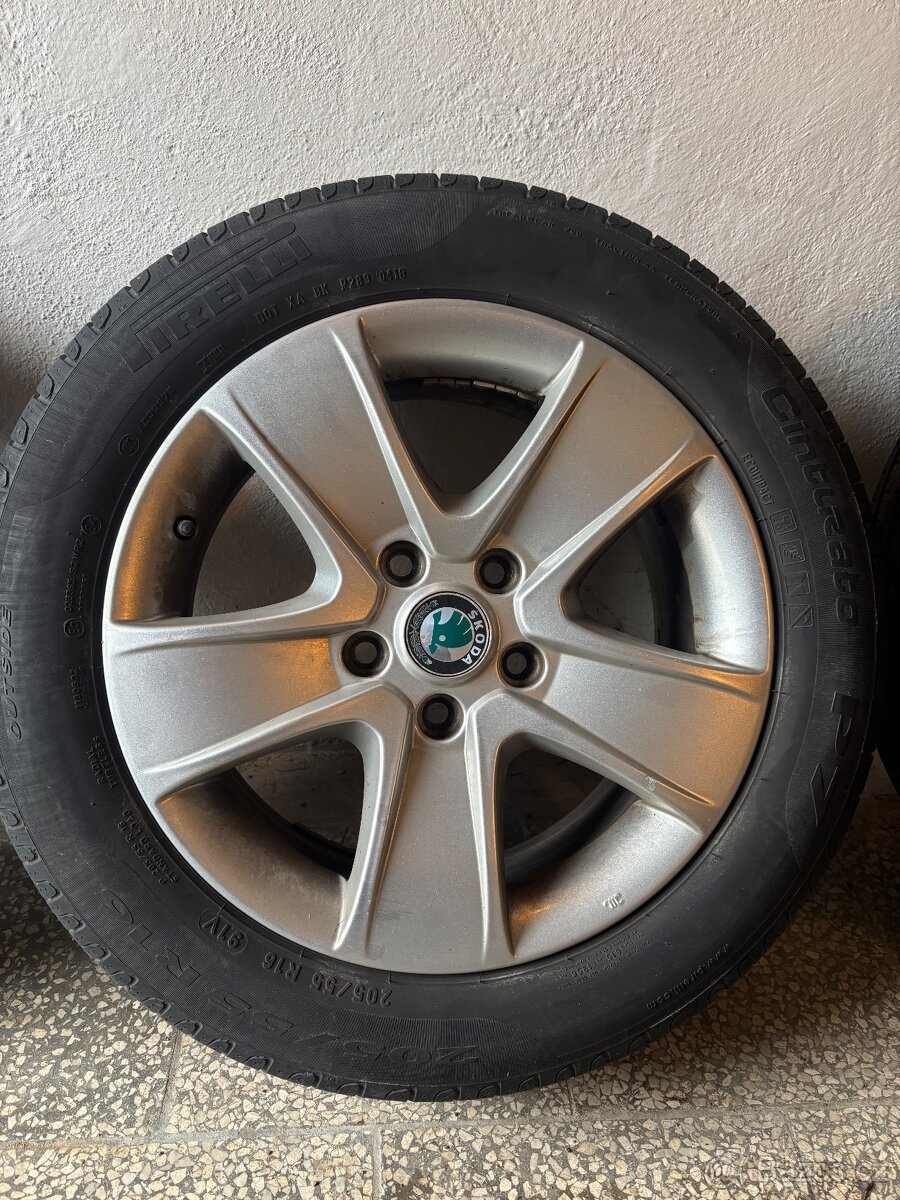 Sada letních kol škoda Octavie ll - 2