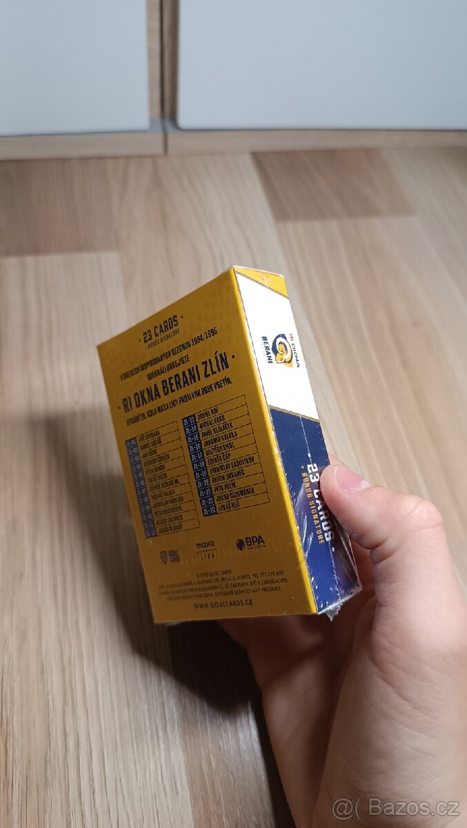 Hokejové kartičky Zlín - 2