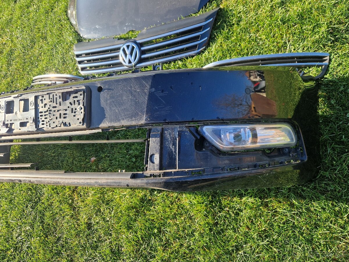 Passat B7 2013 chlad. Stěna, nárazník,světlo - 2