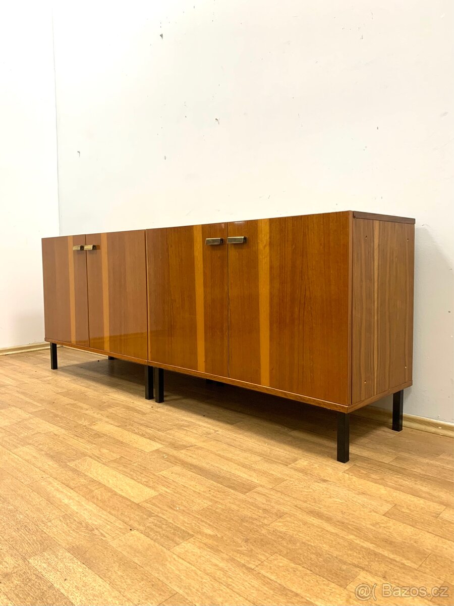 Retro komody Interiér 60. léta -; - 2