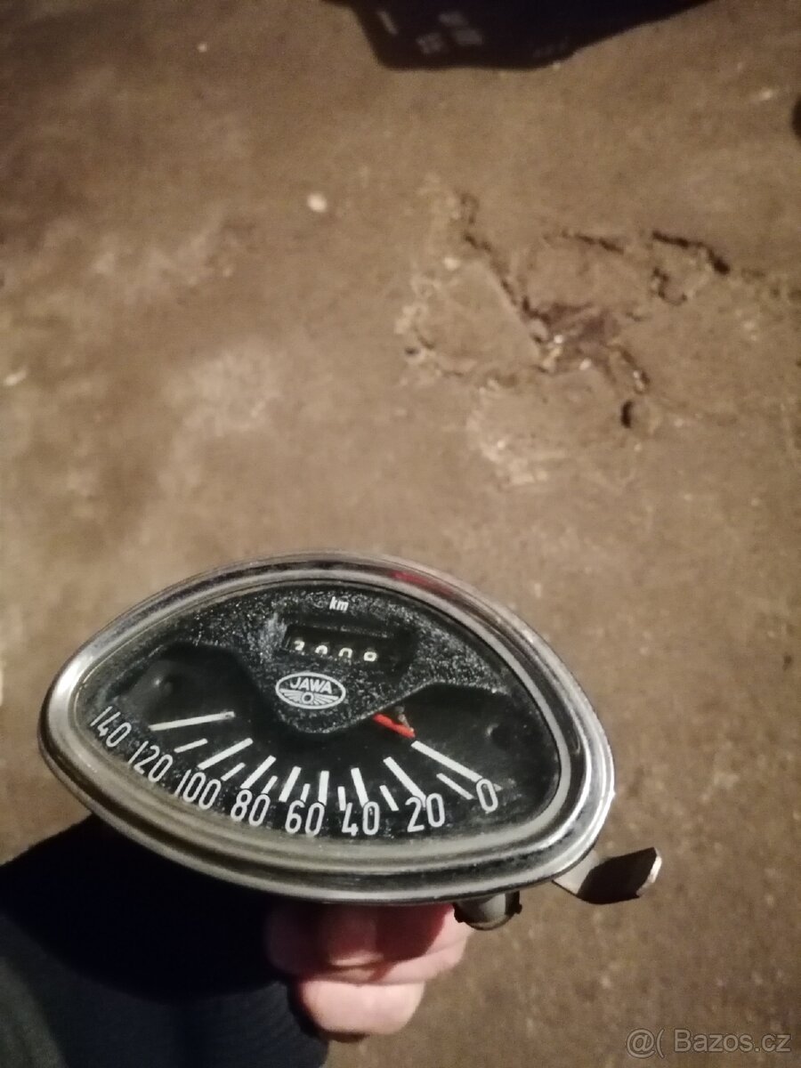 Jawa 250-350 Panelka, tachometr - 2