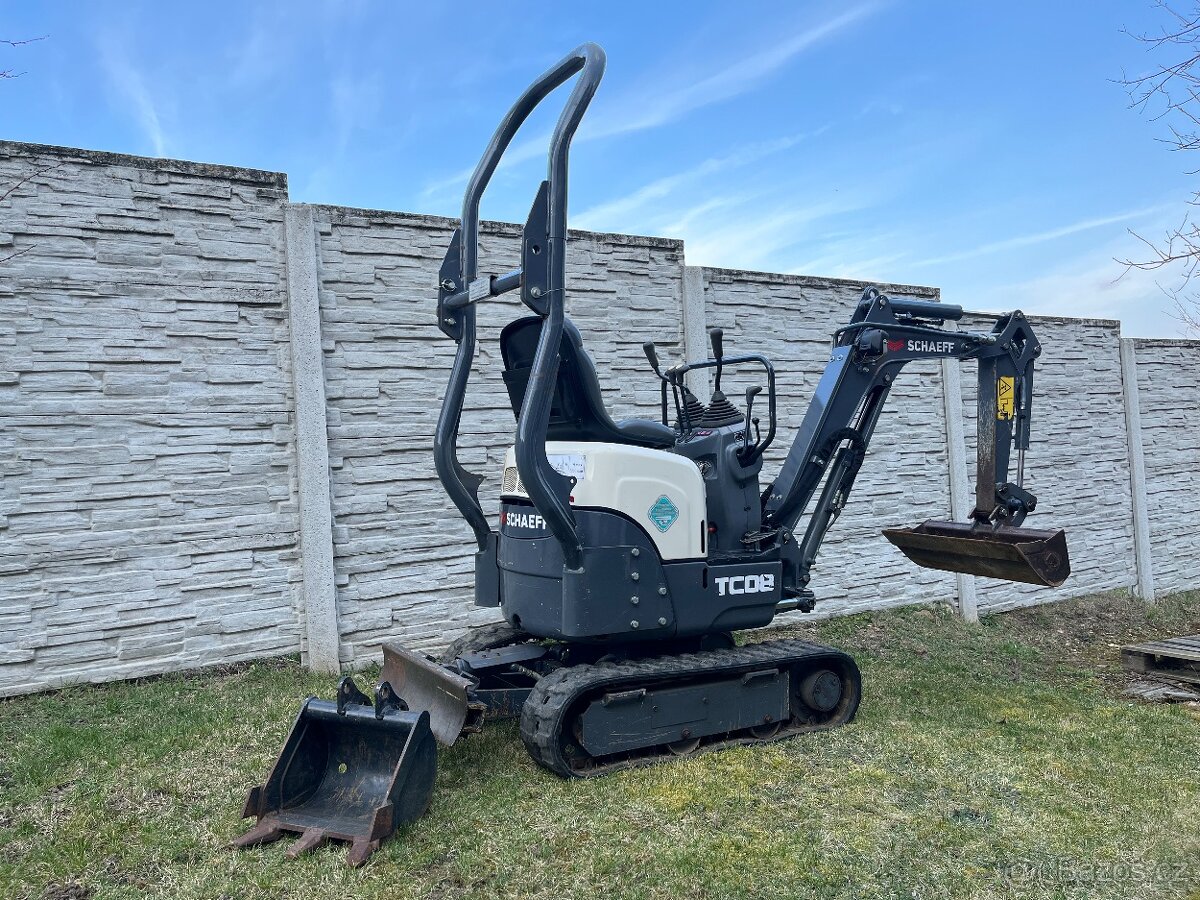 minibagr SCHAEFF TC08 10/2020 - 550 mth - 2