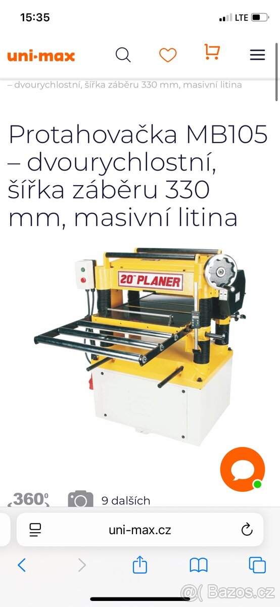 Protahovacčka unimax mb105 - 2