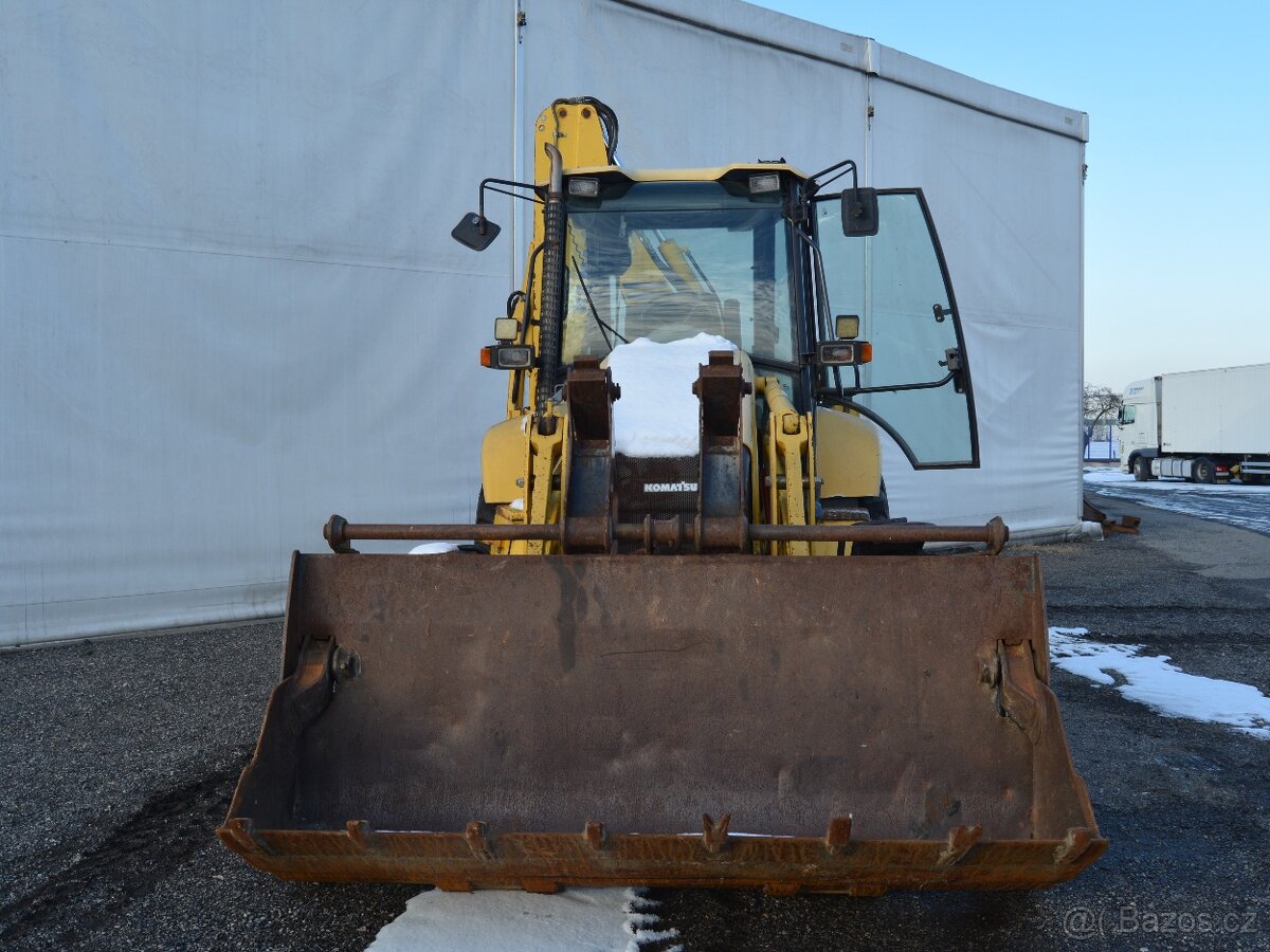 KOMATSU WB 93R - bagr 4x4 - 2