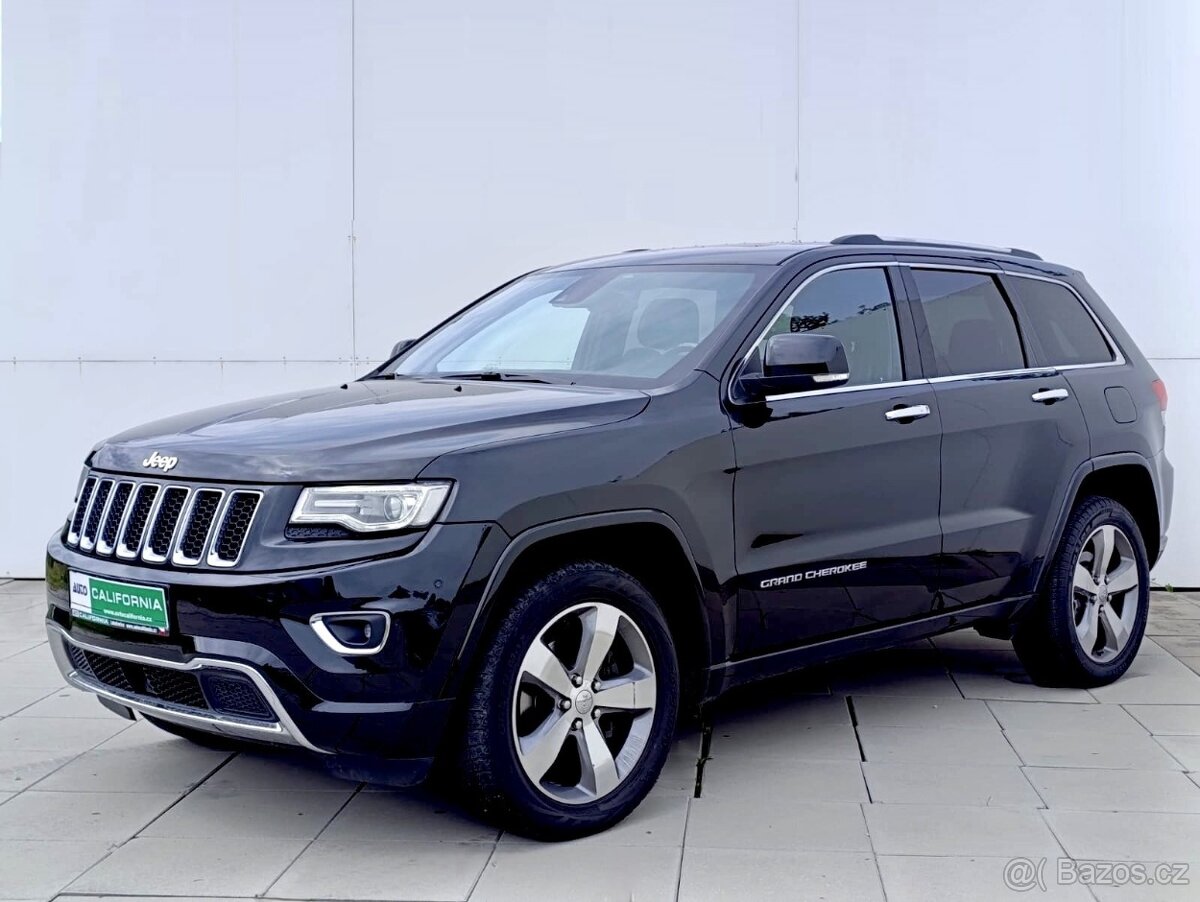Jeep Grand Cherokee 3.0 CRD Overland 4WD Navi, Kůže