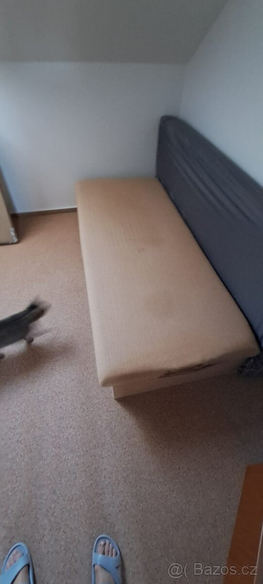 Jednolůžková válenda s úložným prostorem - 2