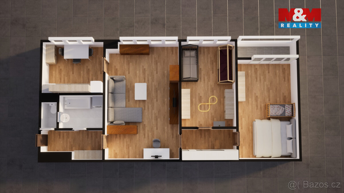 Prodej bytu 3+1, Mladá Boleslav, ul. tř. Václava Klementa - 2