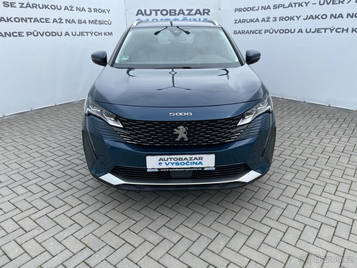 Peugeot 5008 II 1.2PT ALLURE 7míst ČR+1.maj. Tažné. - 2