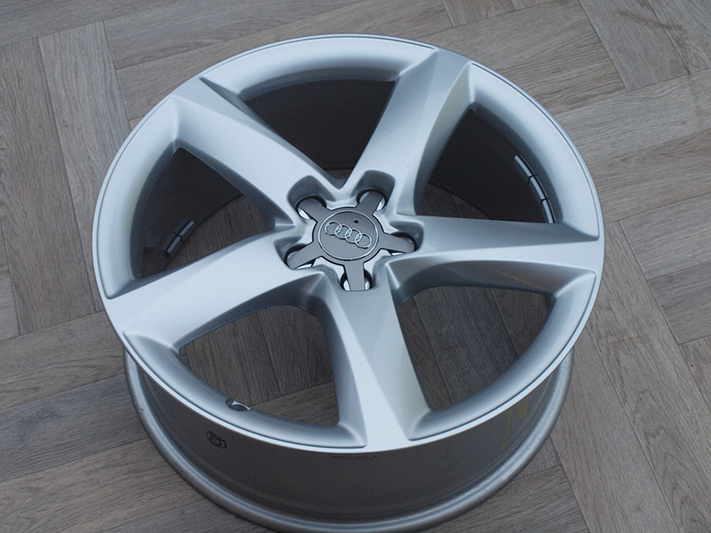 19" 5x112 ALU KOLA AUDI A7 A8 = ZÁNOVNÍ ORIGINÁL SADA - 2