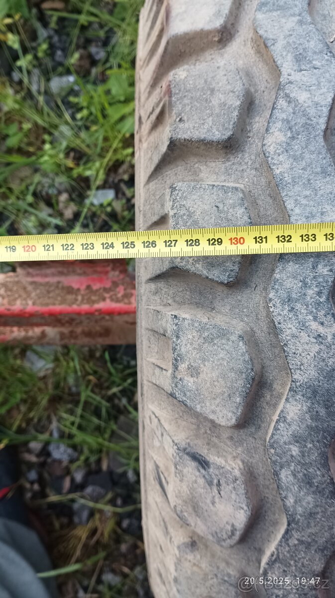 Náprava brzděna - 2