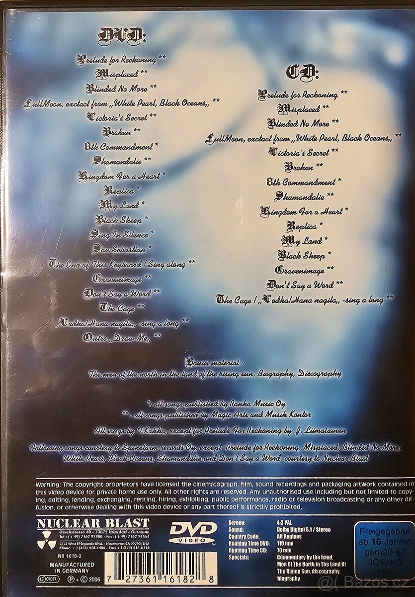 SONATA ARTICA - For the Sake of Revenge - 2