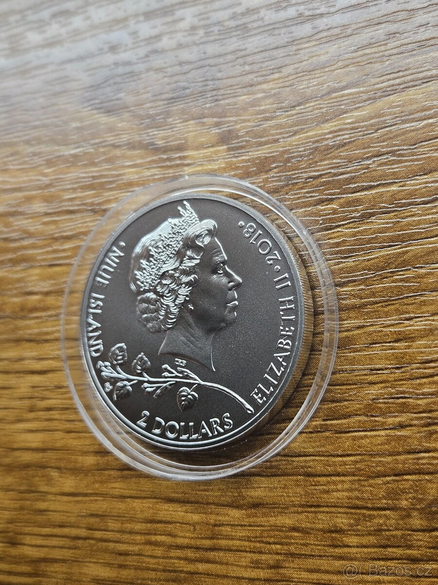 Mince Český Lev 2018 1oz - 2