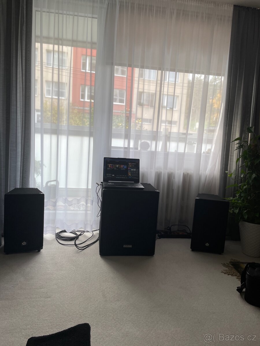 Subwoofer Vonyx SMWBA 15 Bi-Amp - 2