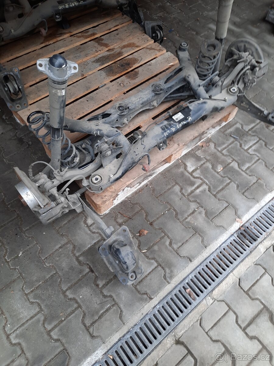 Škoda Octavia 3 - 4x4 zadní náprava - 2