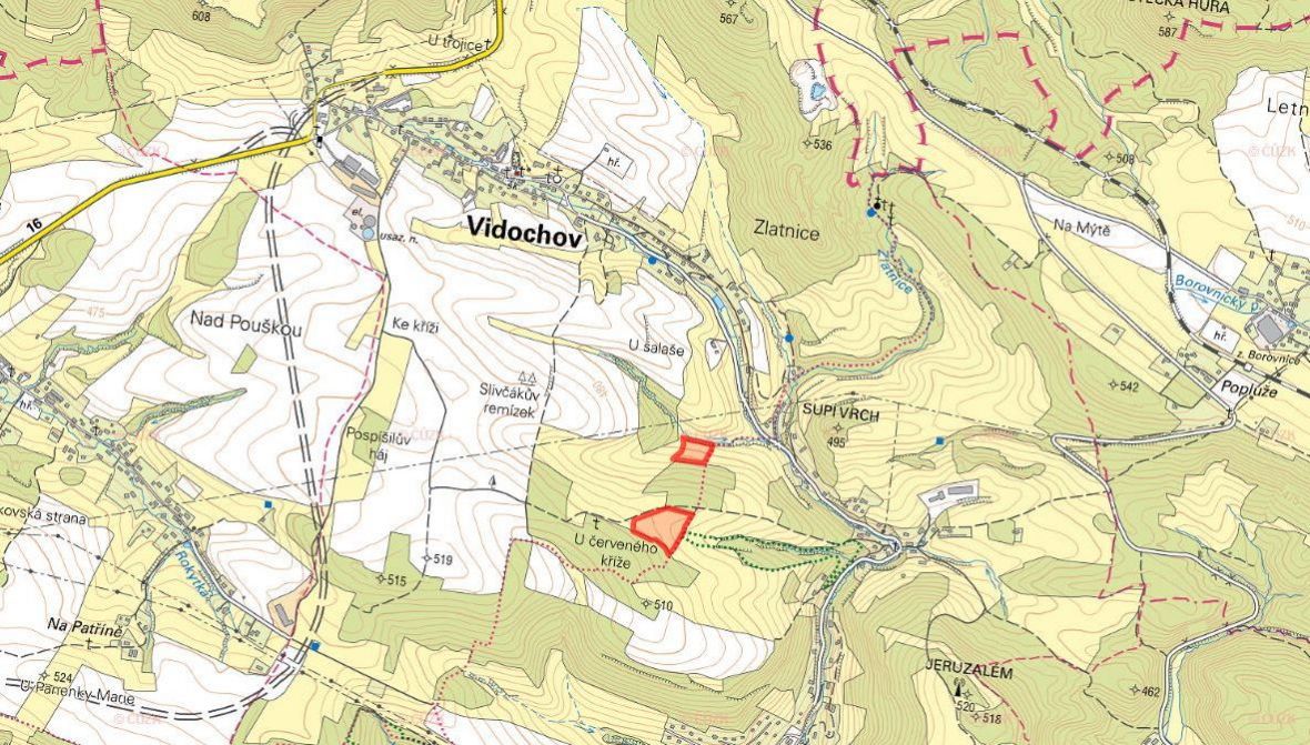 Louka, prodej, Vidochov, Jičín - 2