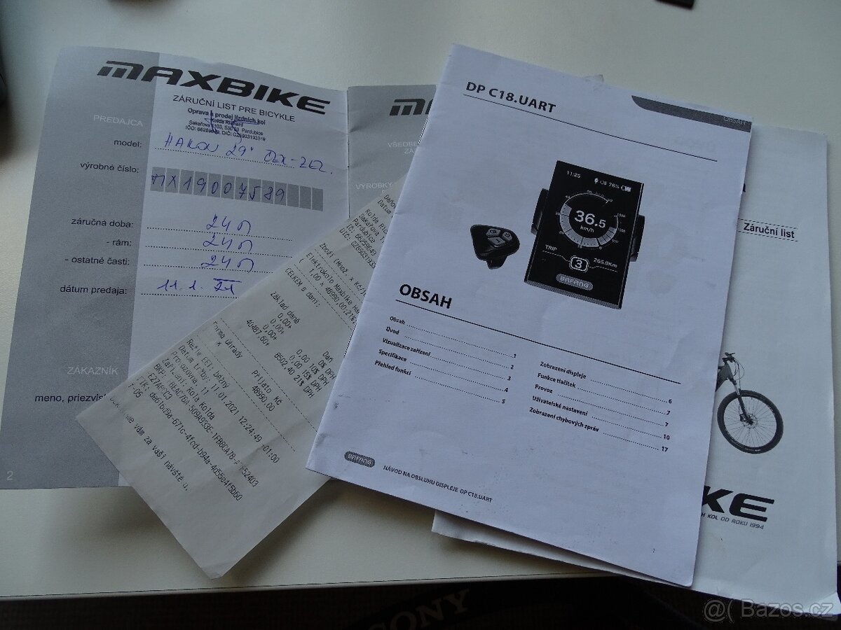 Elektrokolo Maxbike Hakon 29" - 2