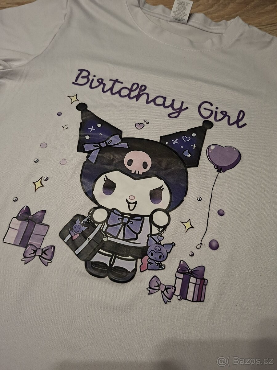Narozeninové tričko Kuromi - 2