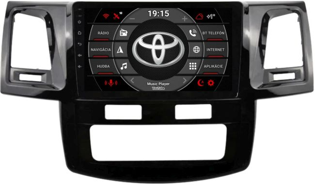 TOYOTA dotykove autoradia Android DVD USB SD WIFI BT - 2