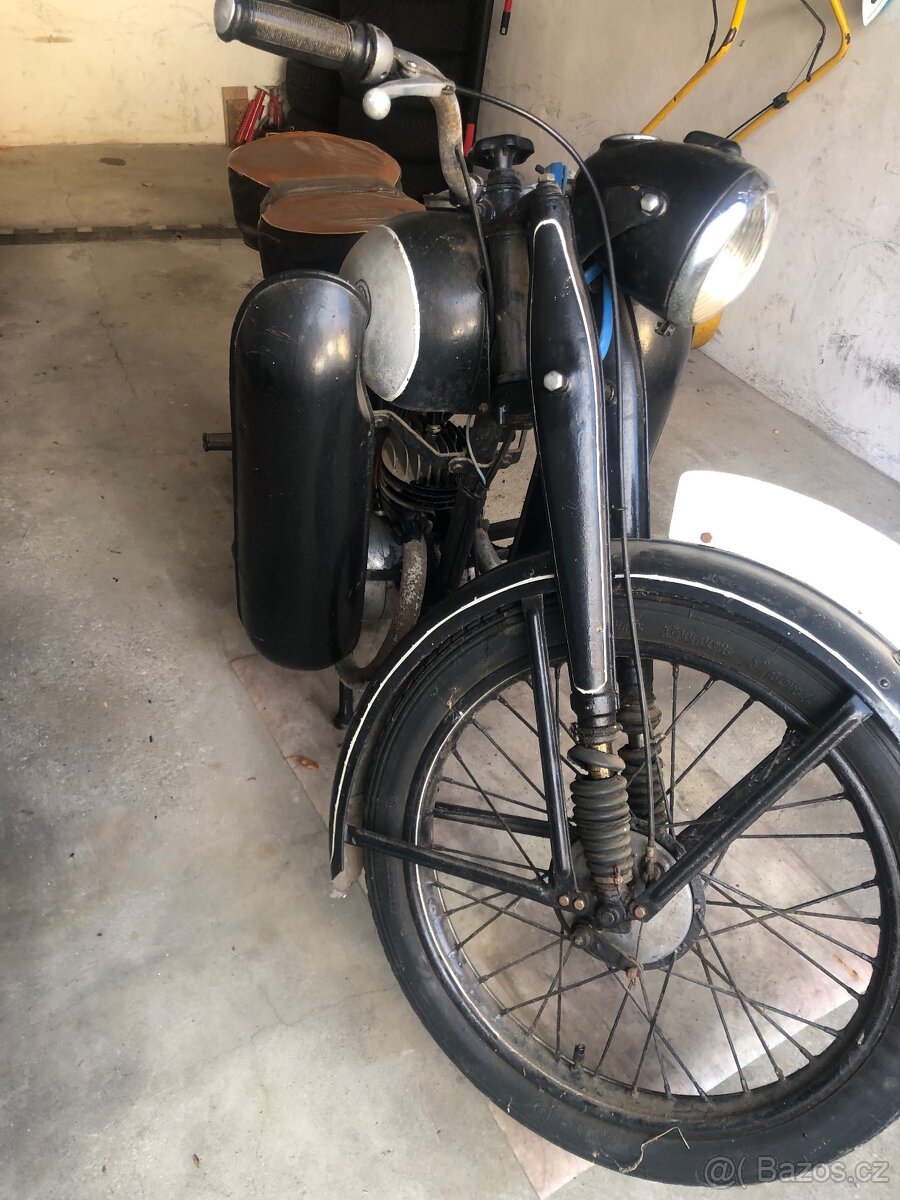 ČZ 125T, r.v. 1948 - 2