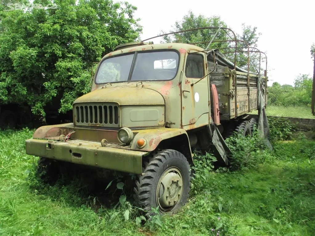 Praga V3S Valník s Navijákem - 2