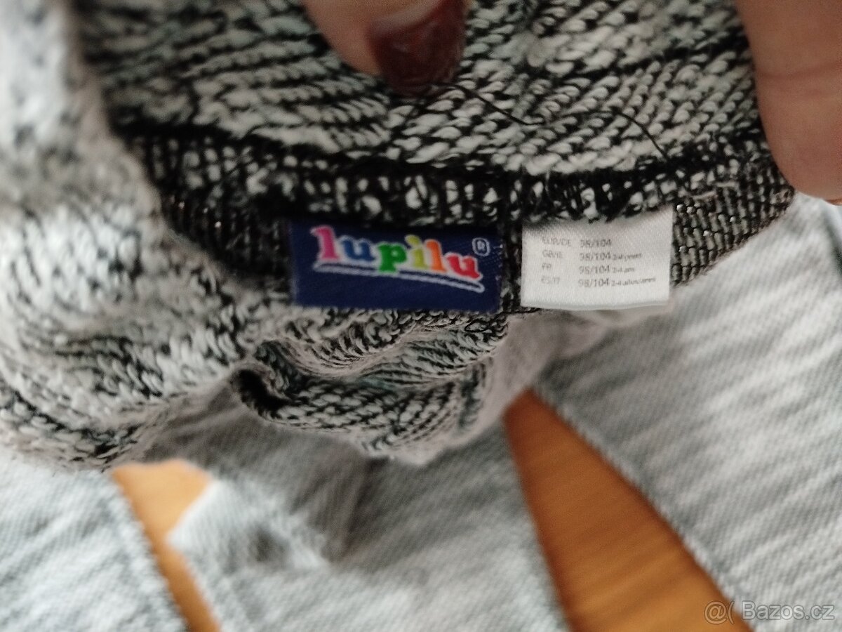 5x dívčí tepláky vel 98-110 - 2