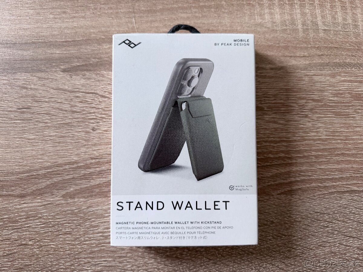 Peak Design Wallet Stand V2 zelená - 2