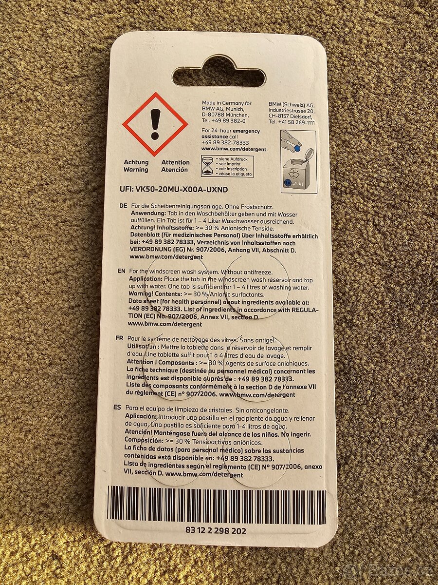 BMW 83122298202 - 2