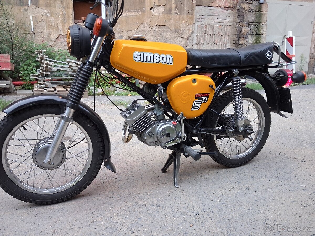 Simson S51 Enduro 1988 6V - 2