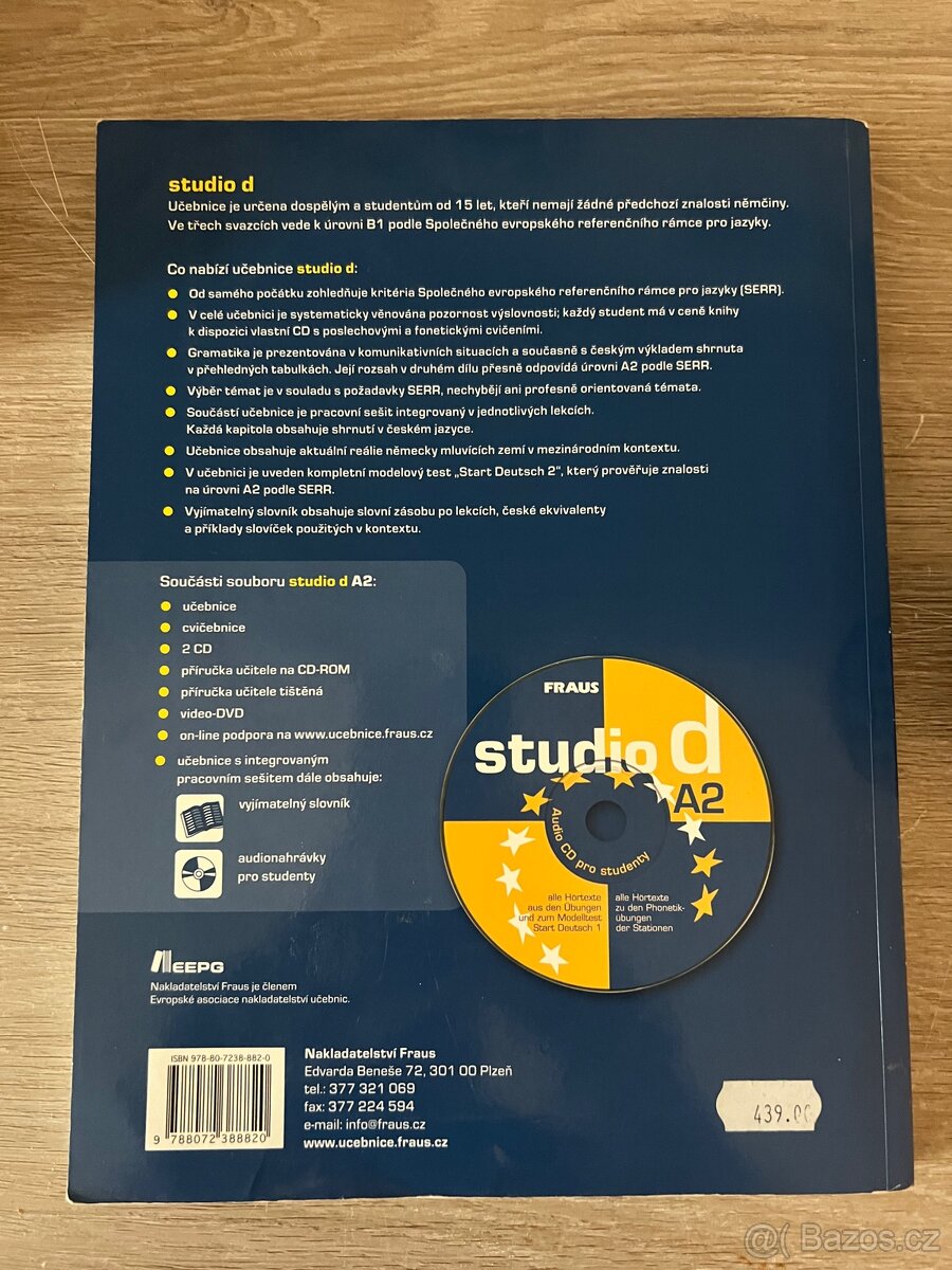 Učebnice německého jazyka studio D A2 - 2