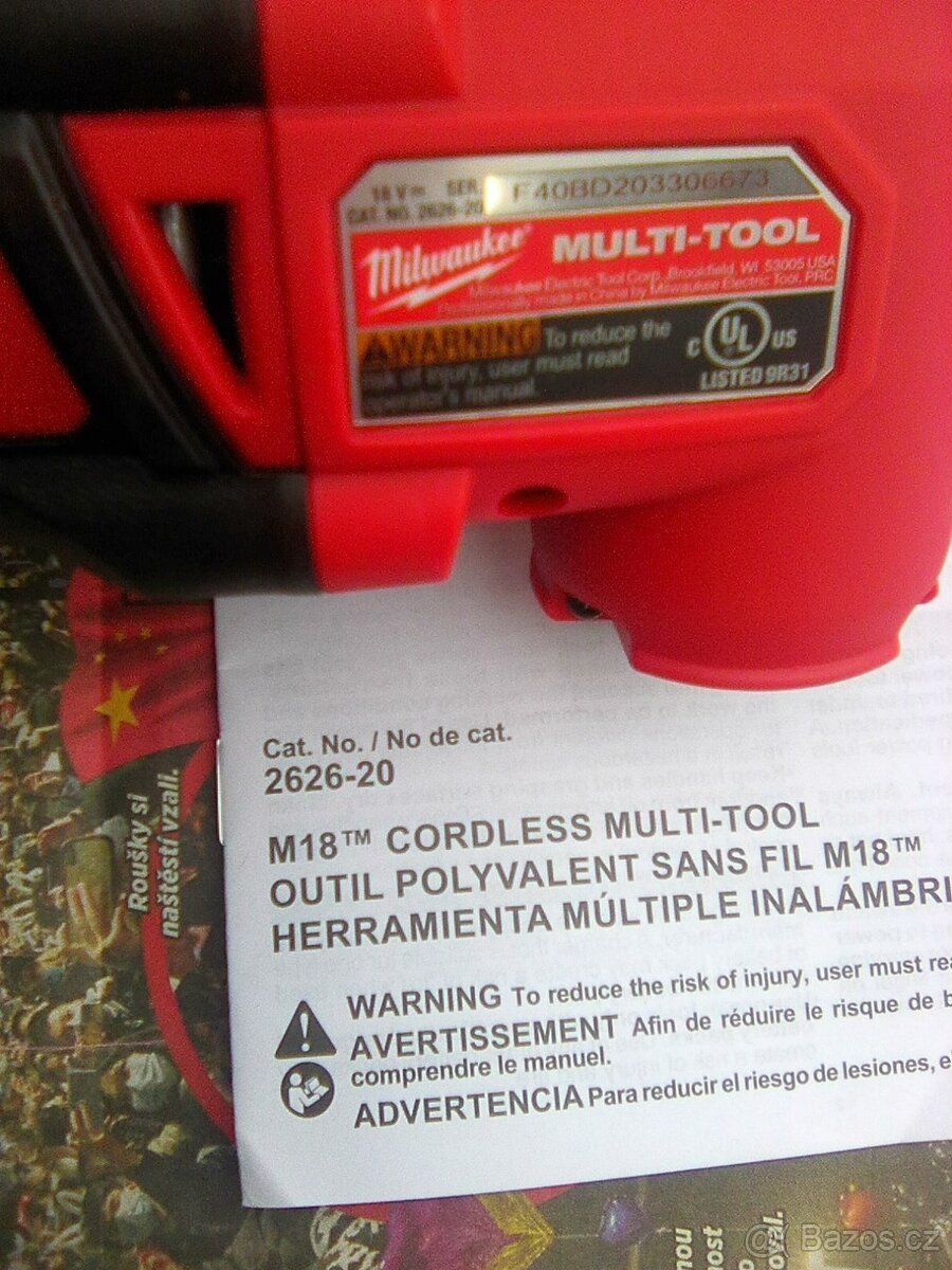 MILWAUKEE M18 BMT-0 Aku multifunkcni zarizeni - 2