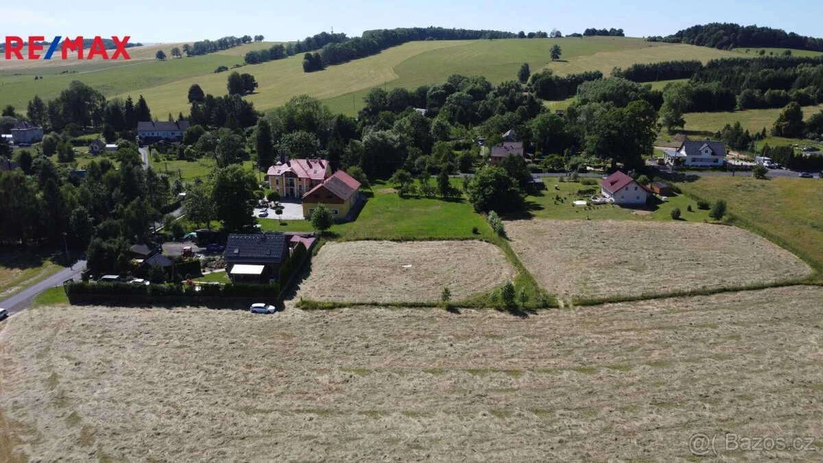 Prodej stavebního pozemku s projektem, 2116m², Děčín-Dobrná - 2