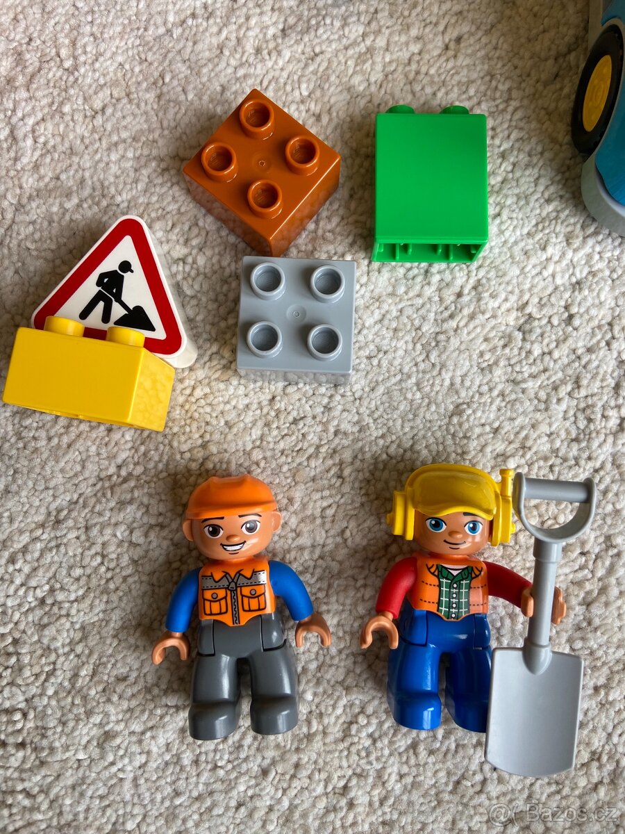 Lego Duplo sada Pásový bagr a náklaďák - 2