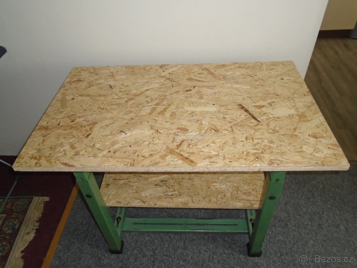 Pracovní, odkládací stůl, ponk do dílny, garáže - 2