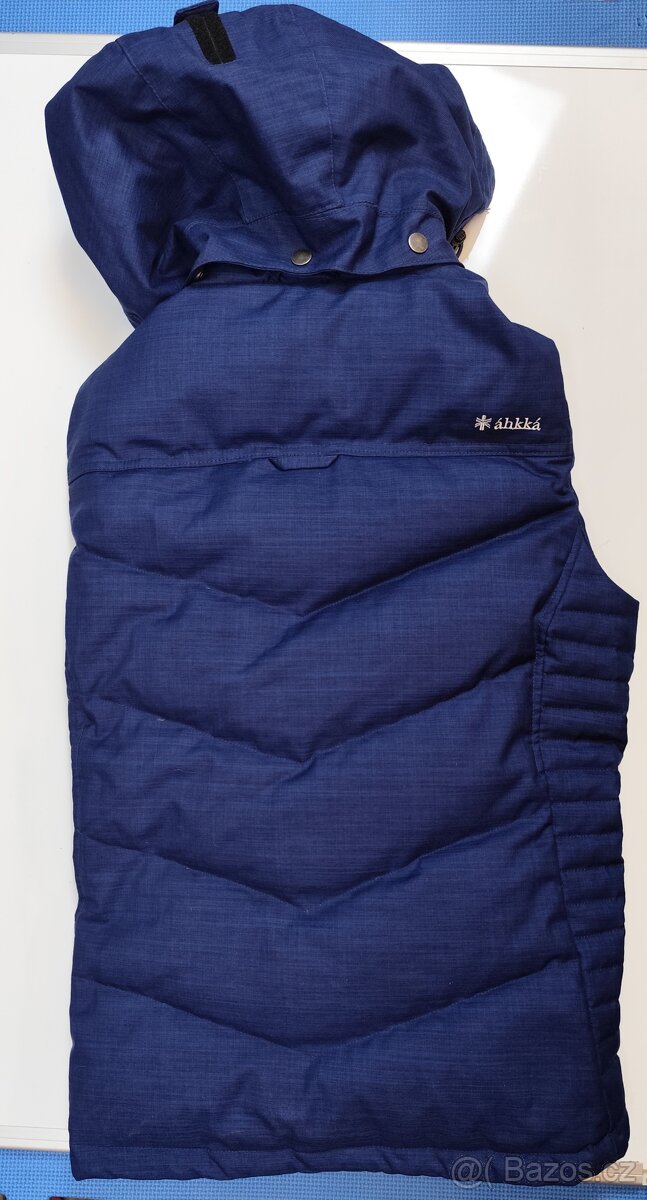PÉŘOVÁ vesta Ahkka pánská L - PERFEKTNÍ STAV - 2