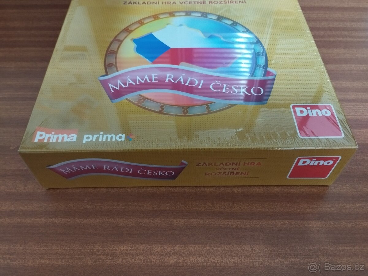 Máme rádi Česko - Limitovaná edice - Desková hra - 2